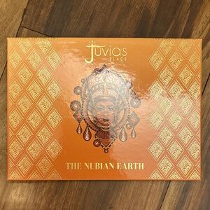 Juvia's Place The Nubian Earth Eyeshadow Palette - Orange with Gold Accents
